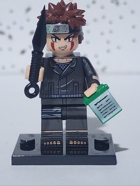 Naruto Shippuden Inuzuka Kiba Paths anime minifigure from the series,Custom lego